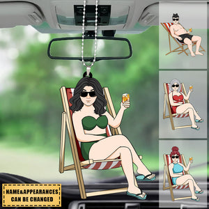 Summer Beach Chairs For Swimwear Men Or Women - Personalized Ornament