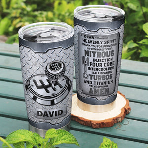 Thank You For Providing Us With Direct Port Personalized Muscle Car Tumbler Gift For Car Lovers