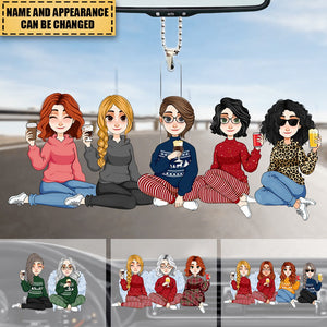 Always Sisters - Personalized Acrylic Ornament