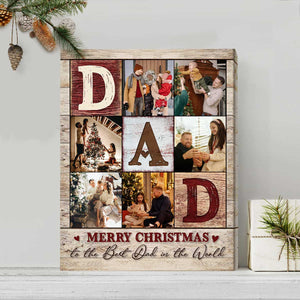 Dad Photo Collage Photo, Personalized Gifts For Dad, Best Father’s Day Gifts