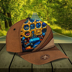 Custom Pilot Classic Cap, Custom Gift for Pilot