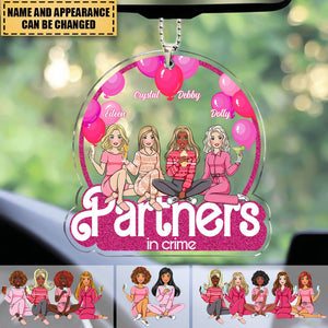 Transparent Car Ornament - Custom Car Ornament - Best Friends Gifts