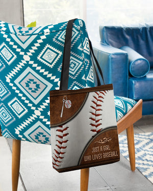 Love Baseball All-Over Tote