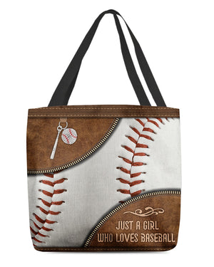 Love Baseball All-Over Tote