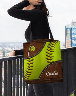 Love Softball All-Over Tote
