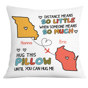 Long Distance Drawing Pillow