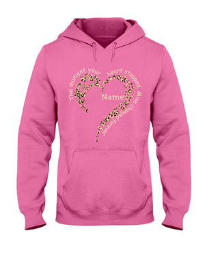 The moment your heart stopped mine changed forever Hooded Sweatshirt