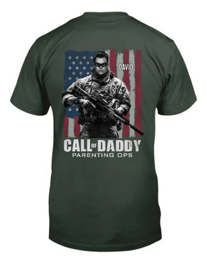 Call Of Daddy, Personalized Shirt, Gift For Dad