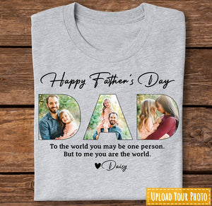 Upload Photo Happy Father's Day, Family Shirt K228 888265