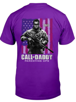 Call Of Daddy, Personalized Shirt, Gift For Dad