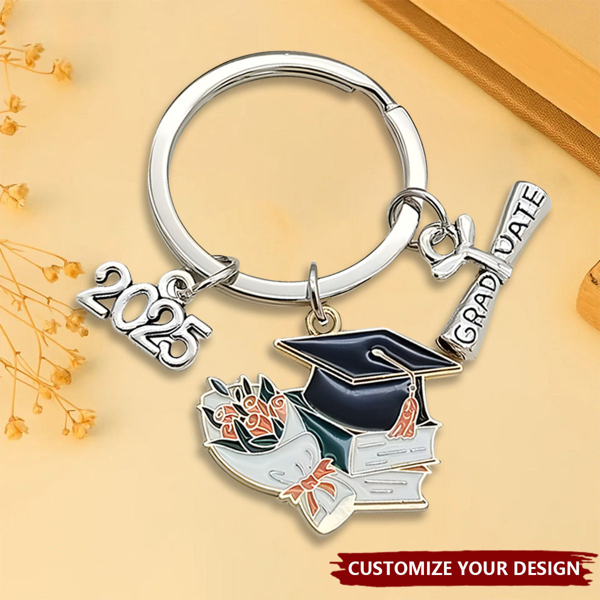 Personalized Graduation Keychain - Perfect Gift For Your Family, Friends