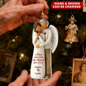 Always On My Mind Forever In My Heart - Personalized 1-Layer Acrylic Ornament