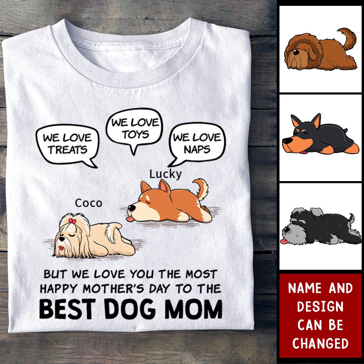 But I Love You The Most - Personalized T-shirt - Mother's Day, Gift For Pet Owners, Pet Lovers