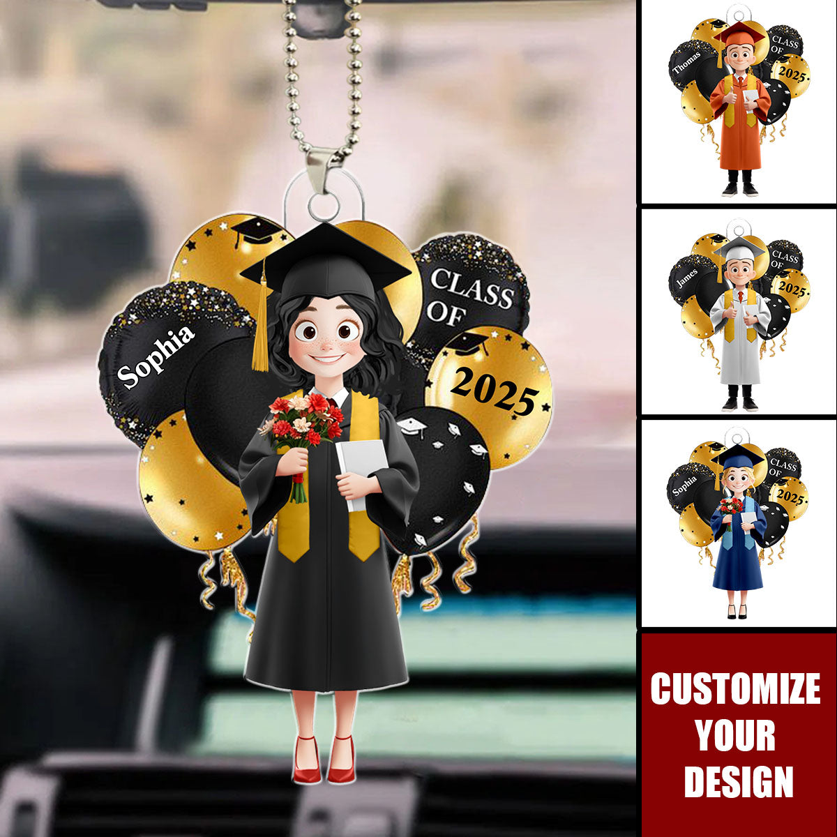 Graduation Celebration - Personalized Acrylic Ornament