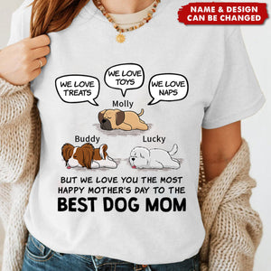 But I Love You The Most - Personalized T-shirt - Mother's Day, Gift For Pet Owners, Pet Lovers