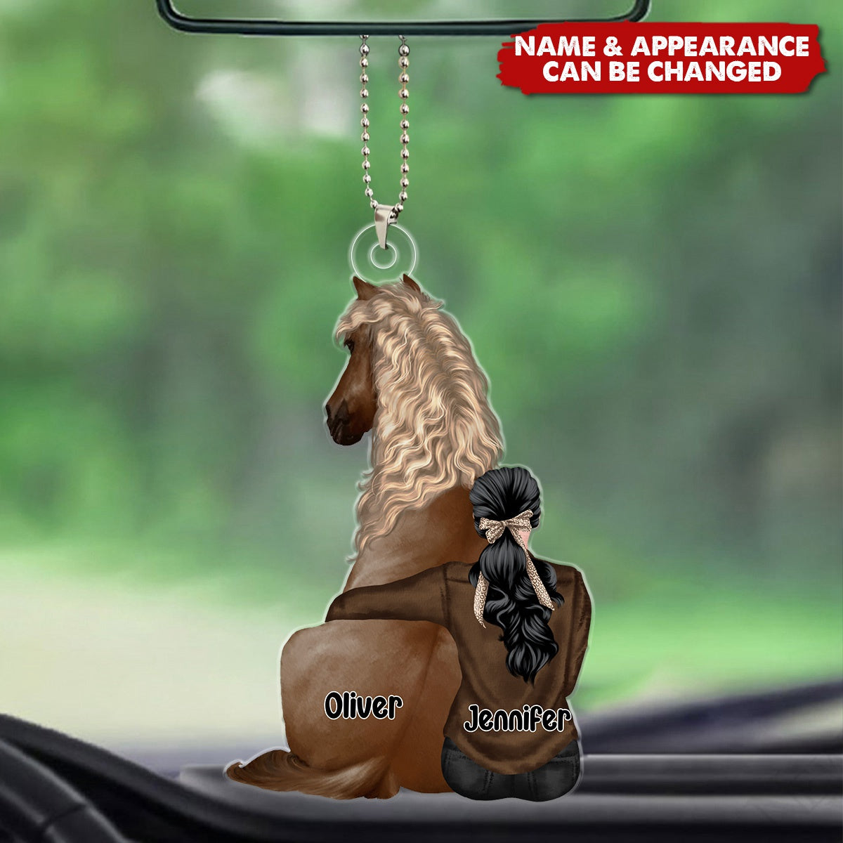 Personalized Gifts For Horse Lovers Ornament