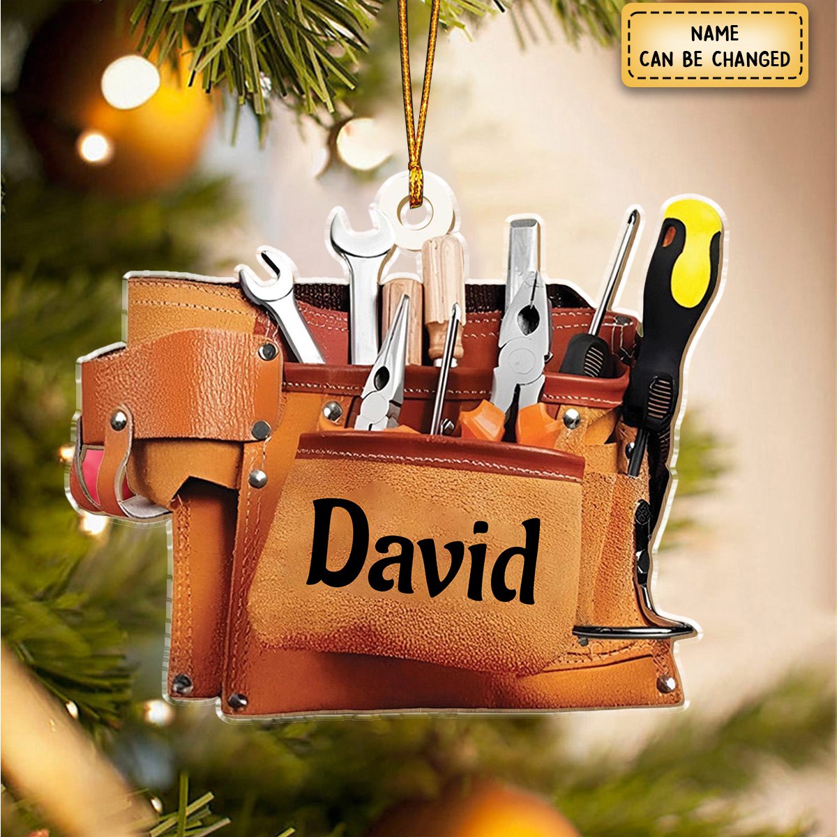 Personalized Mechanic Tools Set Ornament,Custom Repair Tool Sets Christmas Tree Ornament
