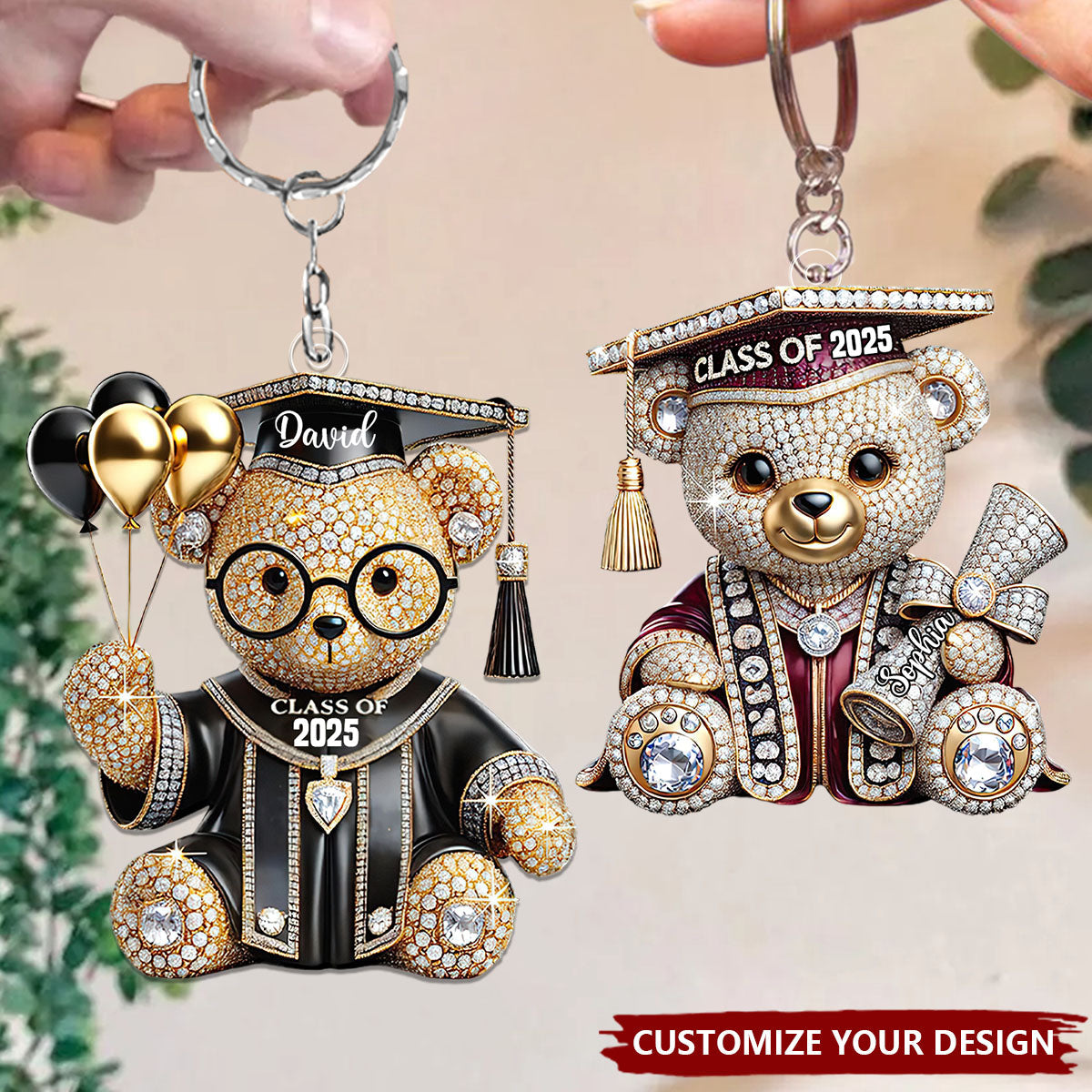 Graduation Gift - Personalized Graduation Keychain