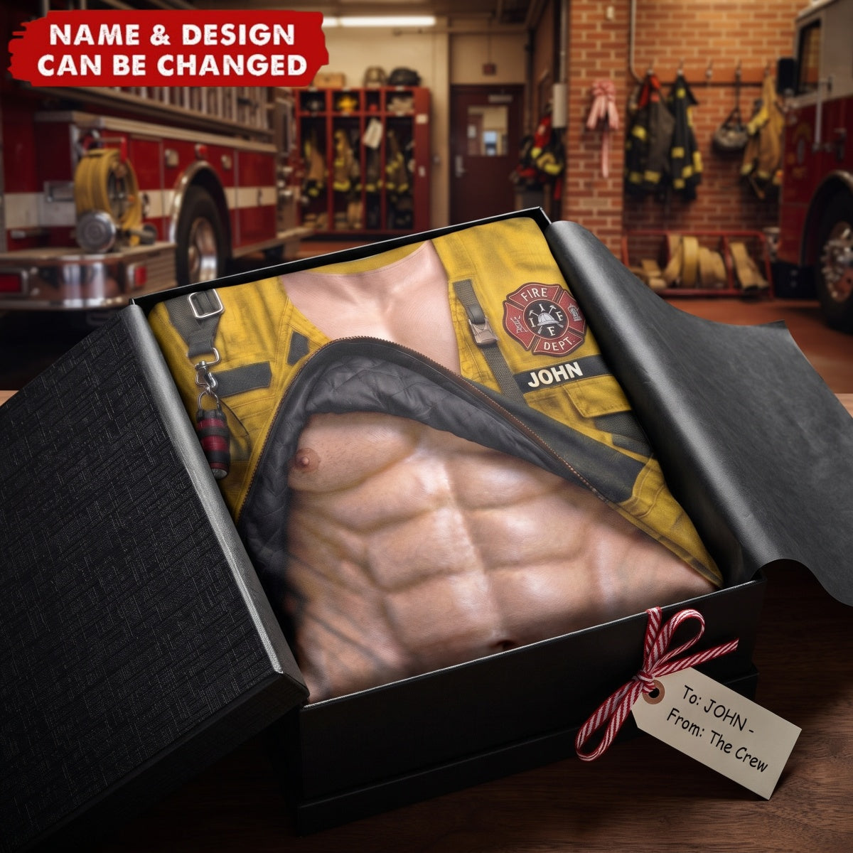 Firehouse Hero - Personalized Funny T-shirt