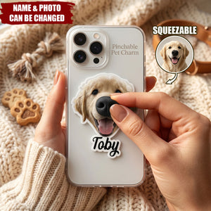 Custom Funny Face Gift For Dog Lover, Dog Mom, Dog Dad - Personalized Fridge Magnet