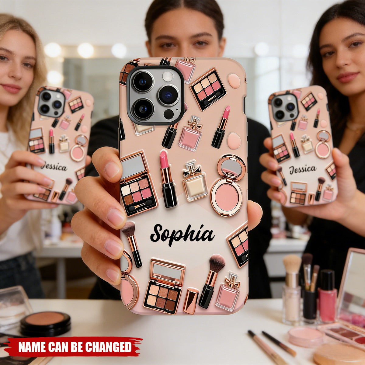Proud Makeup Artist - Personalized Makeup Full Print Phone Case