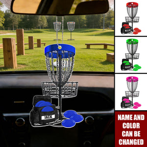Disc Golf - Personalized Car Ornament, Gift For Disc Golf Lover