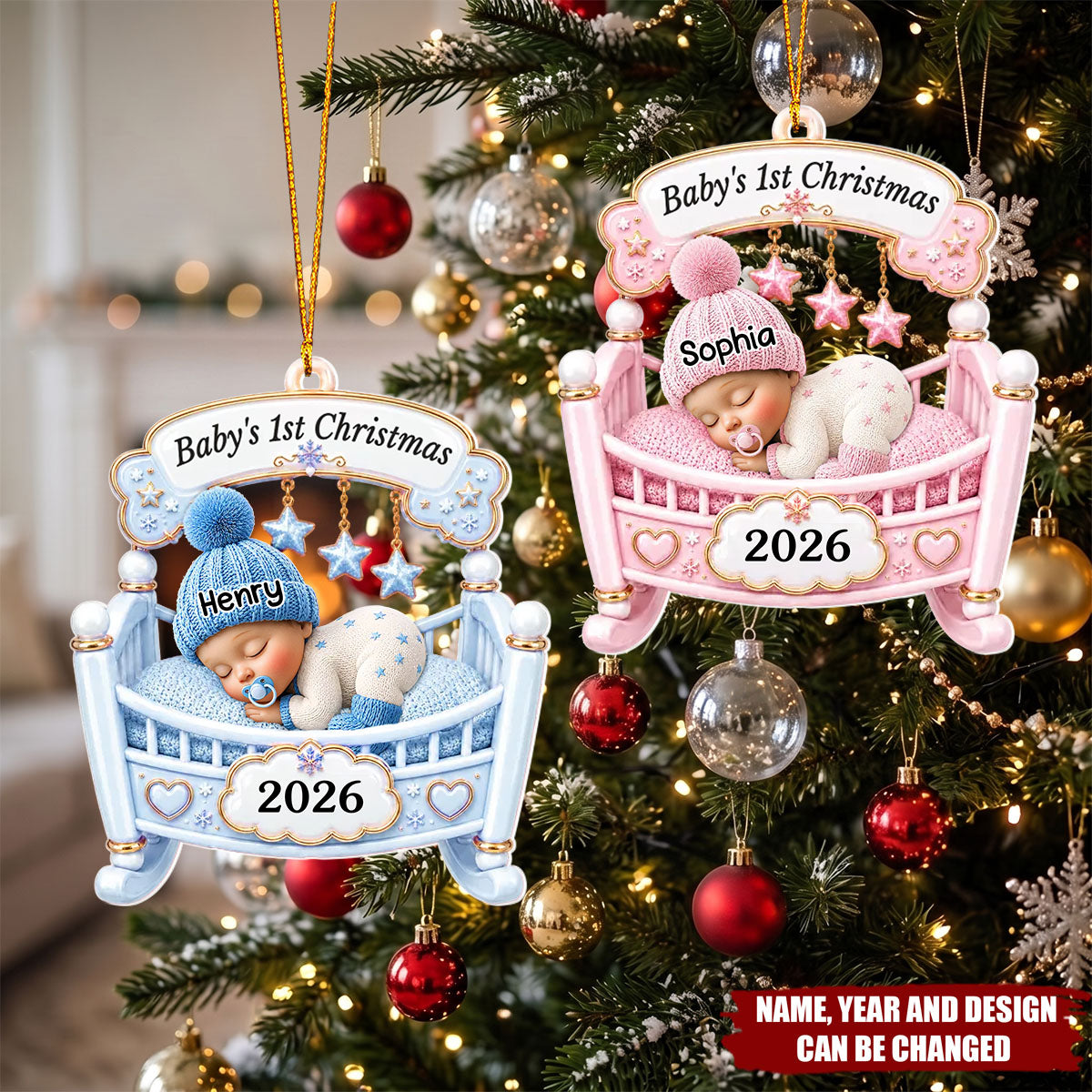 The Sweetest Miracle - Personalized Acrylic Custom Shape Ornament