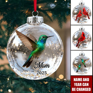 Fly Beside You Everyday - Personalized Memorial Acrylic Ornament