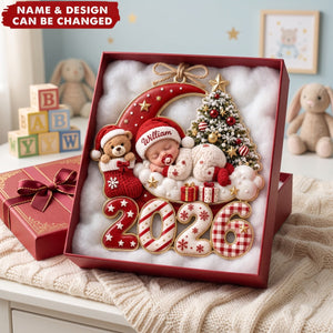 Baby Newborn – Personalized Acrylic Custom Shape Ornament