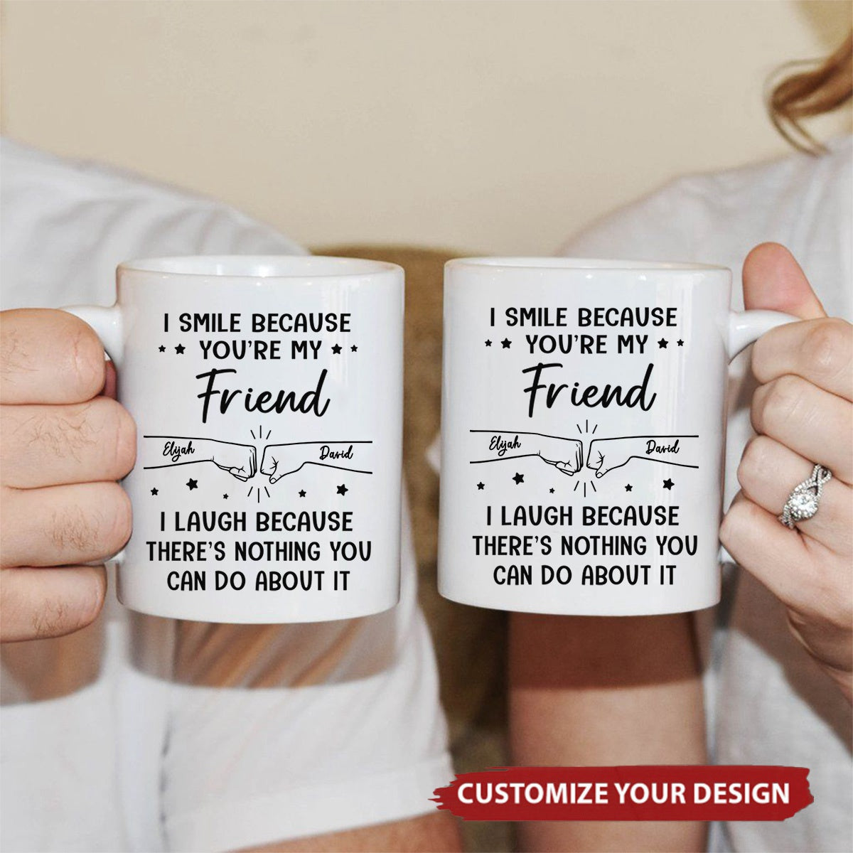 My Brother, My Hero, My Forever Support - Personalized Mug, Gift For Family Members