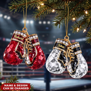 Boxing Gloves – Personalized Acrylic Custom Shape Ornament
