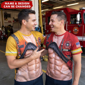 Firehouse Hero - Personalized Funny T-shirt
