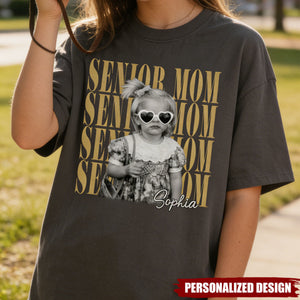 Vintage Photo And Year Senior - Personalized Shirt