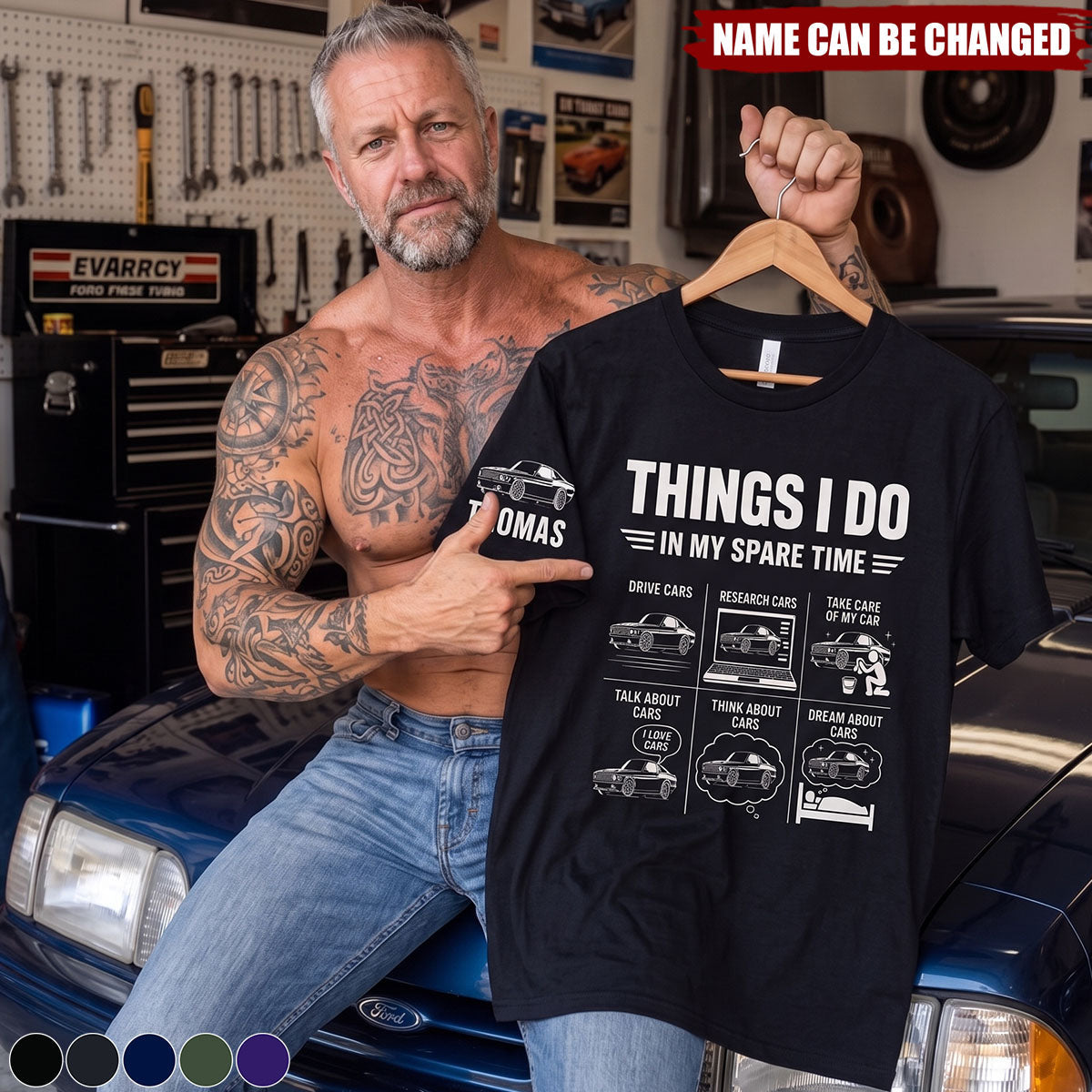 Custom T-Shirt ,Born To Stand Out - Personalized Birthday Gifts