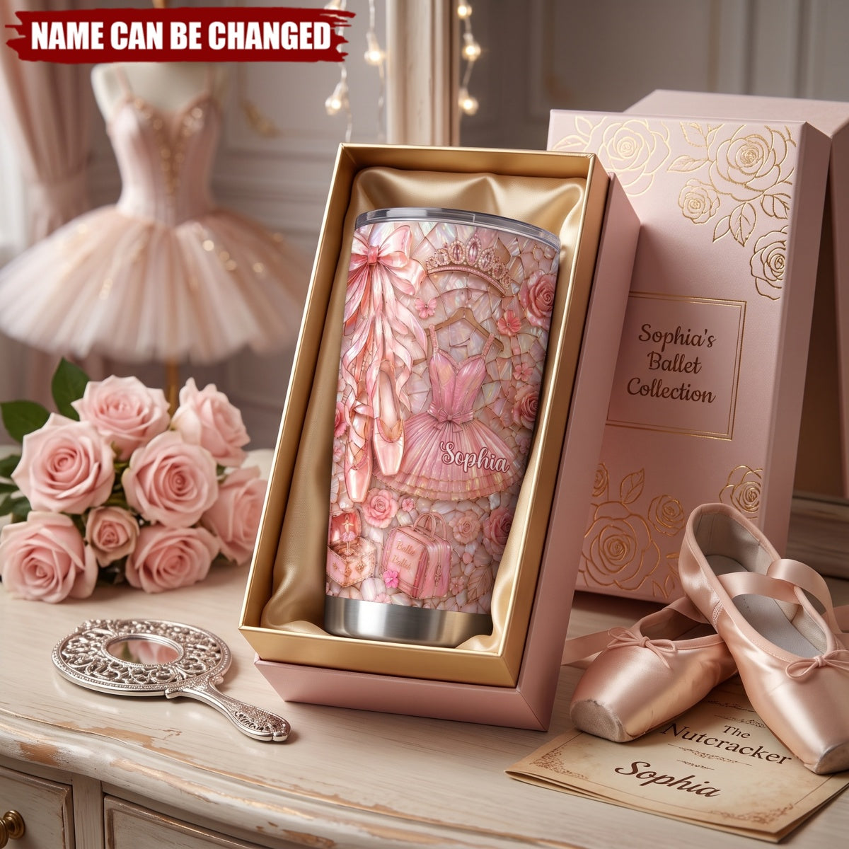 Love Ballet - Personalized Ballet Tumbler