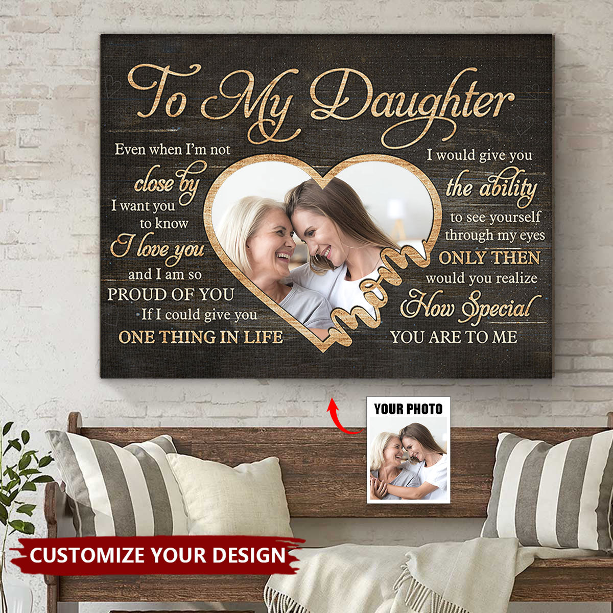 You're So Special To Me - Personalized Horizontal Poster