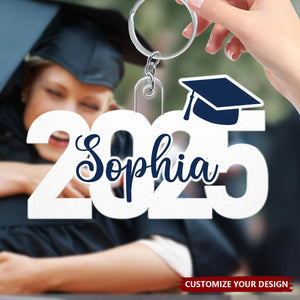 Class Of 2025 Graduation Senior - Personalized Acrylic Keychain