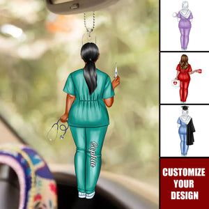 Custom Idea For Nurse Doctor - Personalized Acrylic Ornament