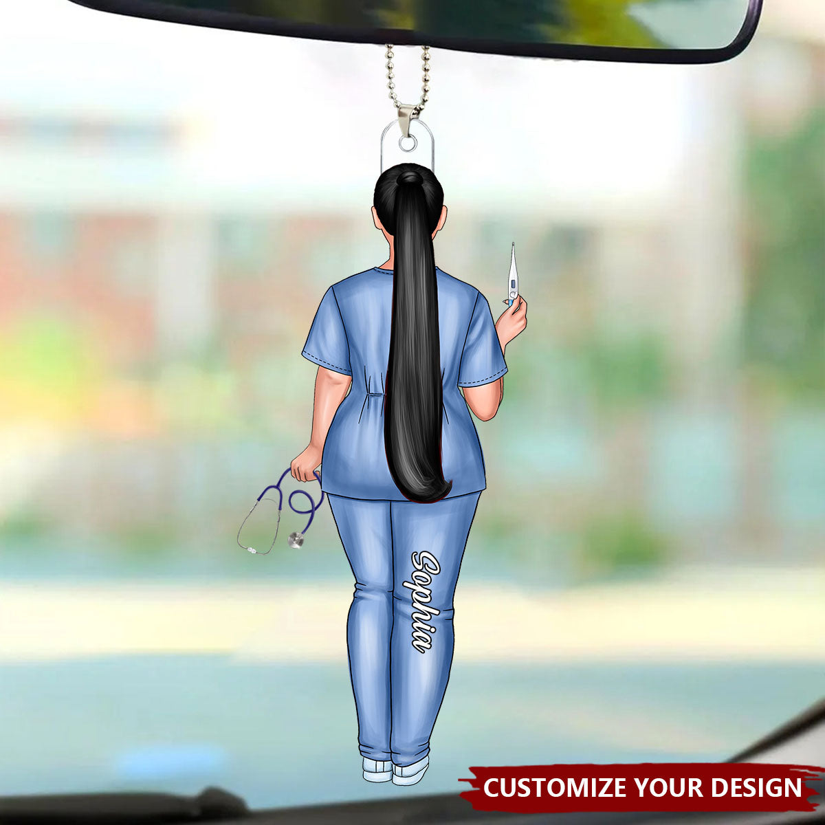 Custom Idea For Nurse Doctor - Personalized Acrylic Ornament