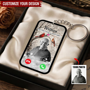 Cardinals The Call I Wish I Could Take - Personalized Acrylic Keychain