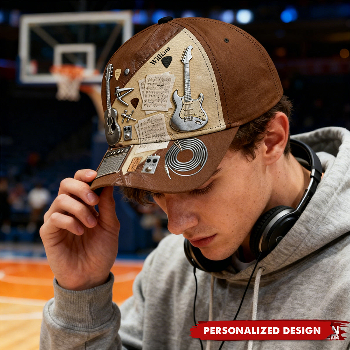 Guitarist - Personalized Guitar Classic Cap, Gift for Music Lovers