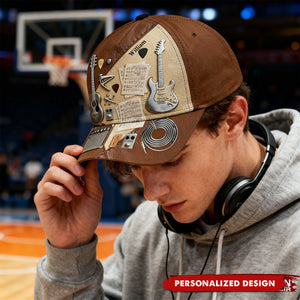 Guitarist - Personalized Guitar Classic Cap, Gift for Music Lovers