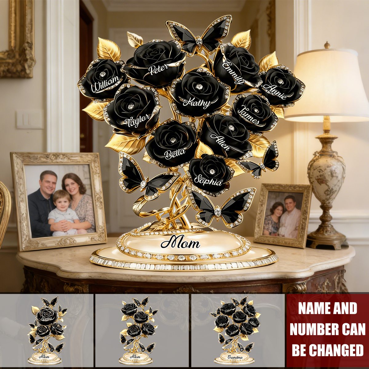 Custom Any Photo Perfect Gift For Mom, Grandma - Personalized Mother Custom Shaped Acrylic Plaque