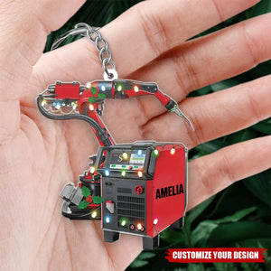 Multi Color Welder Machine - Personalized Acrylic Christmas Keychain