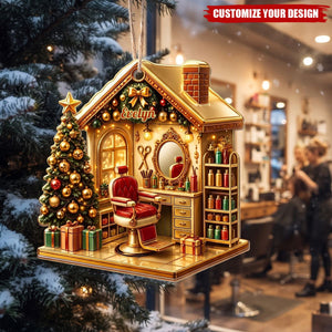Personalized Ornament - Our Salon Gift For Hairstylist Lovers