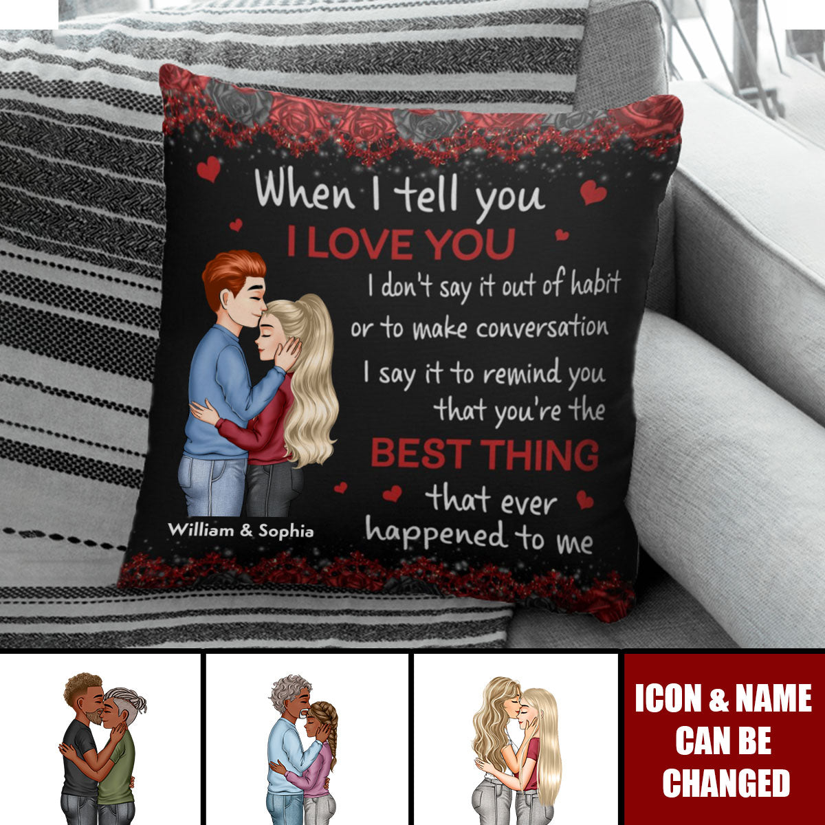 The Best Thing That Happened To Me - Personalized Pillow