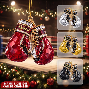 Boxing Gloves – Personalized Acrylic Custom Shape Ornament