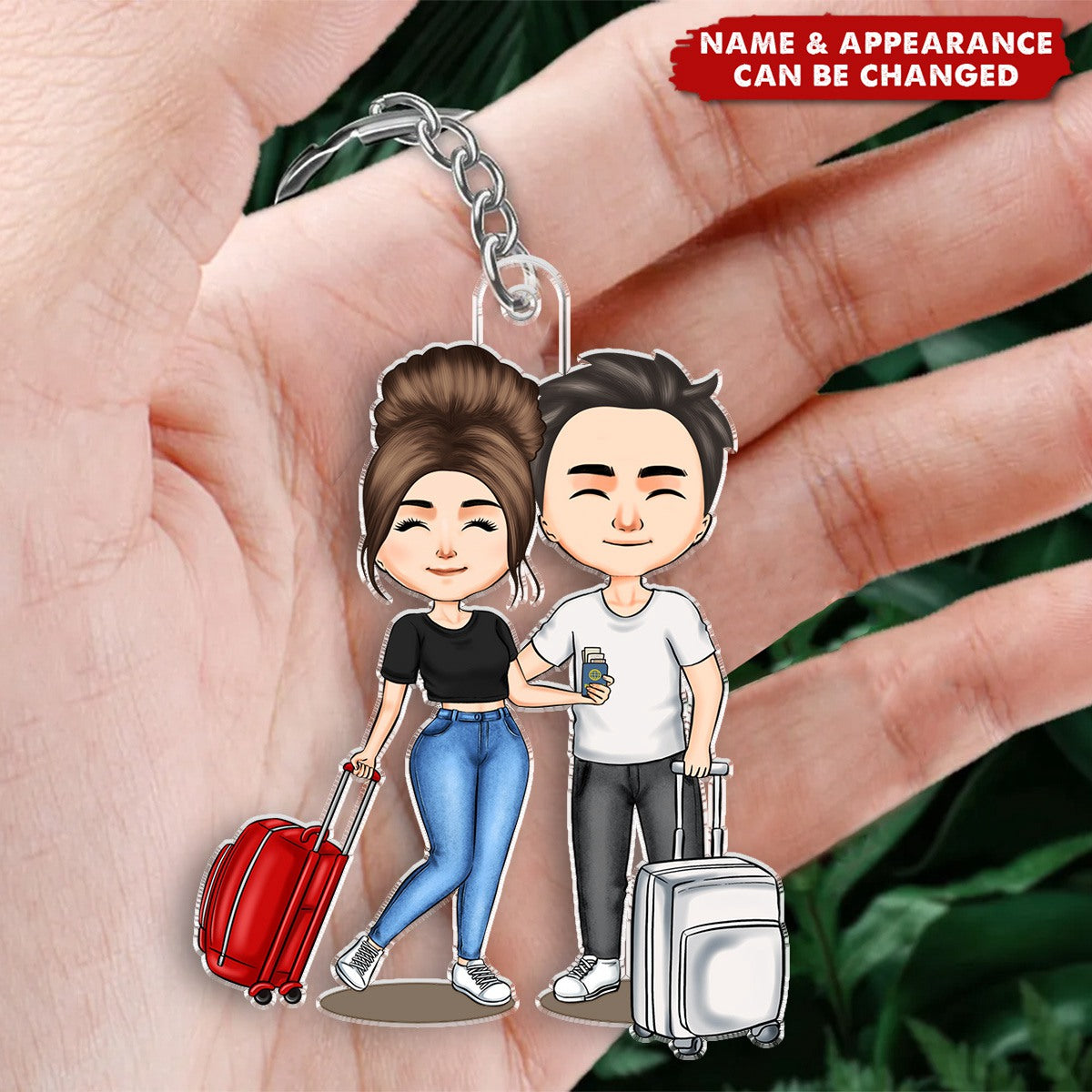 You Will Always Be My Favorite Adventure - Personalized Acrylic Keychain