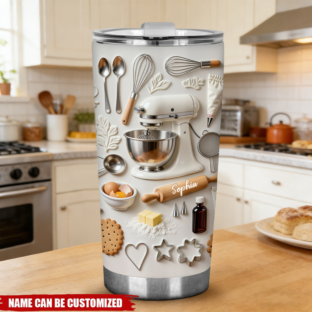 Love Baking - Personalized Baking Tumbler
