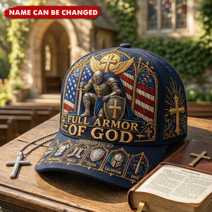 Armor Of God Classic Cap - Personalized Gifts For Christians